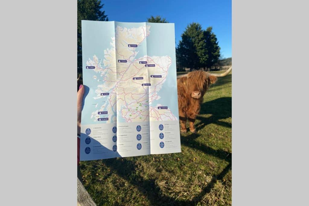 Glampods Glamping Pod - Meet Highland Cows And Sheep Elgin Villa Luaran gambar